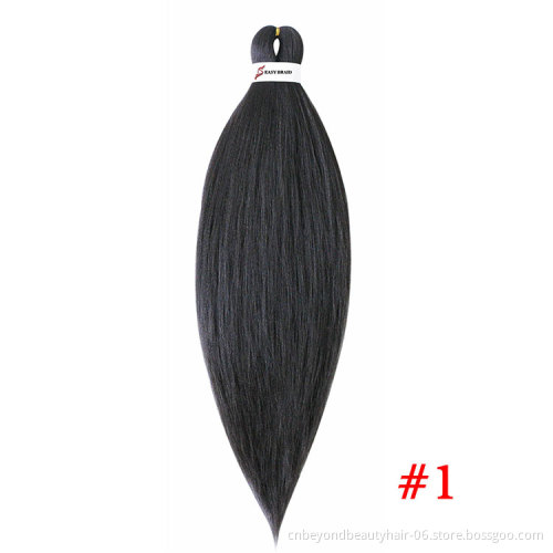 braids hot water setting pre stretched braiding hair crochet braid hair